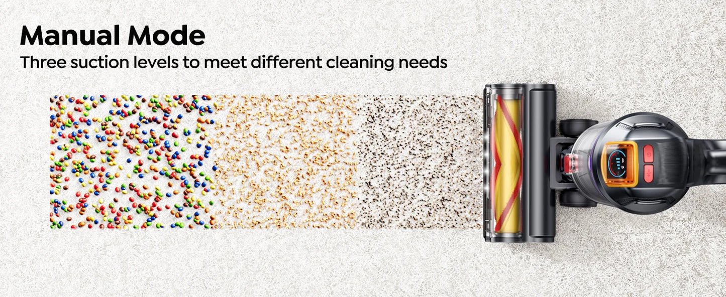 Aspiradora Inalámbrica BUTURE VC90 — 600W y 65KPA de Succión