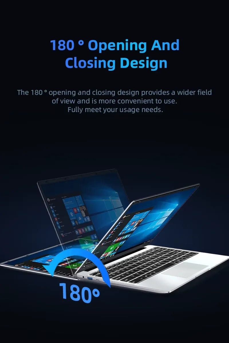 Laptop 14.1" Intel Core i7 7500U 12GB DDR4 512GB/1TB SSD Windows 11 – Oficina y Gaming