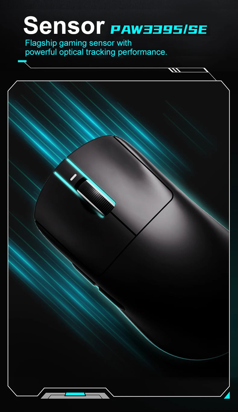 Ratón Gaming ATK VXE R1 Pro MAX — Bluetooth y 2.4G Inalámbrico