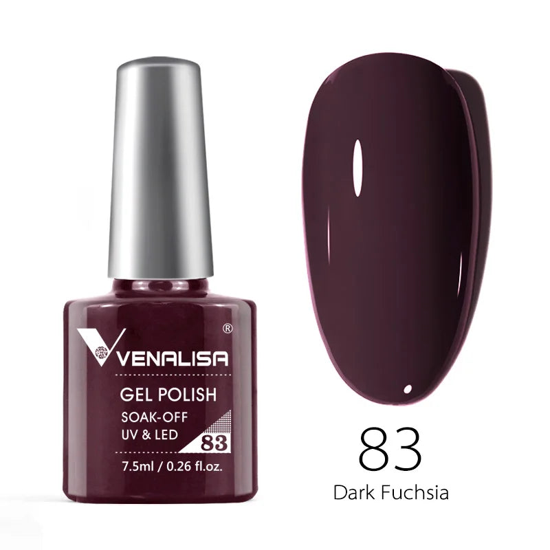 Esmalte de Gel Venalisa Soak Off — Cobertura Total 7.5ml