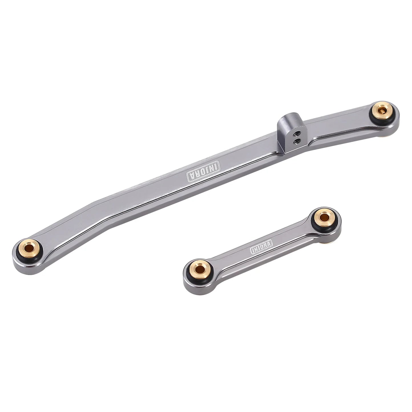 INJORA Piezas de Actualización RC Crawler – Counterweight, Steering Knuckles y Shock Cover para Axial SCX24