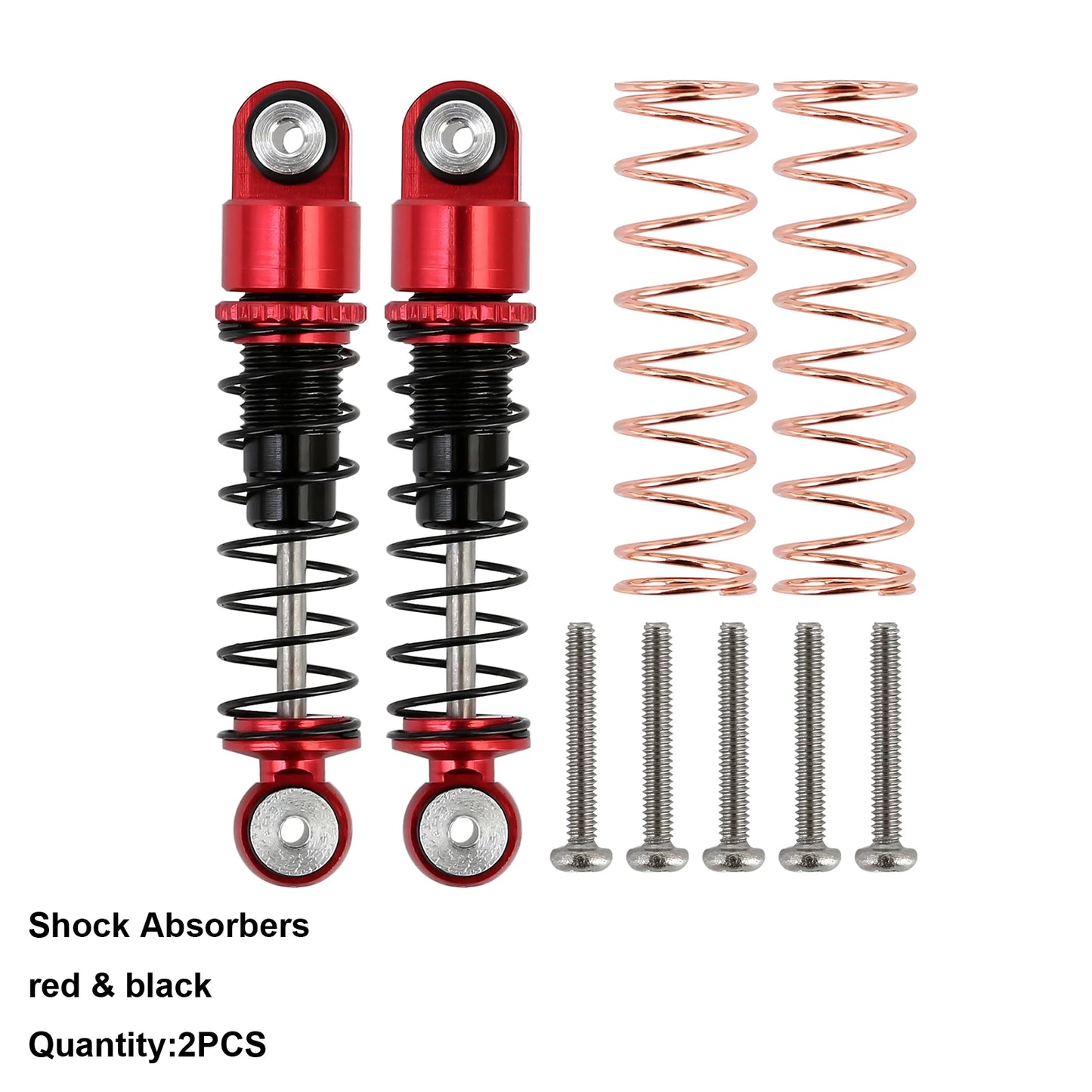 INJORA Piezas de Actualización RC Crawler – Counterweight, Steering Knuckles y Shock Cover para Axial SCX24