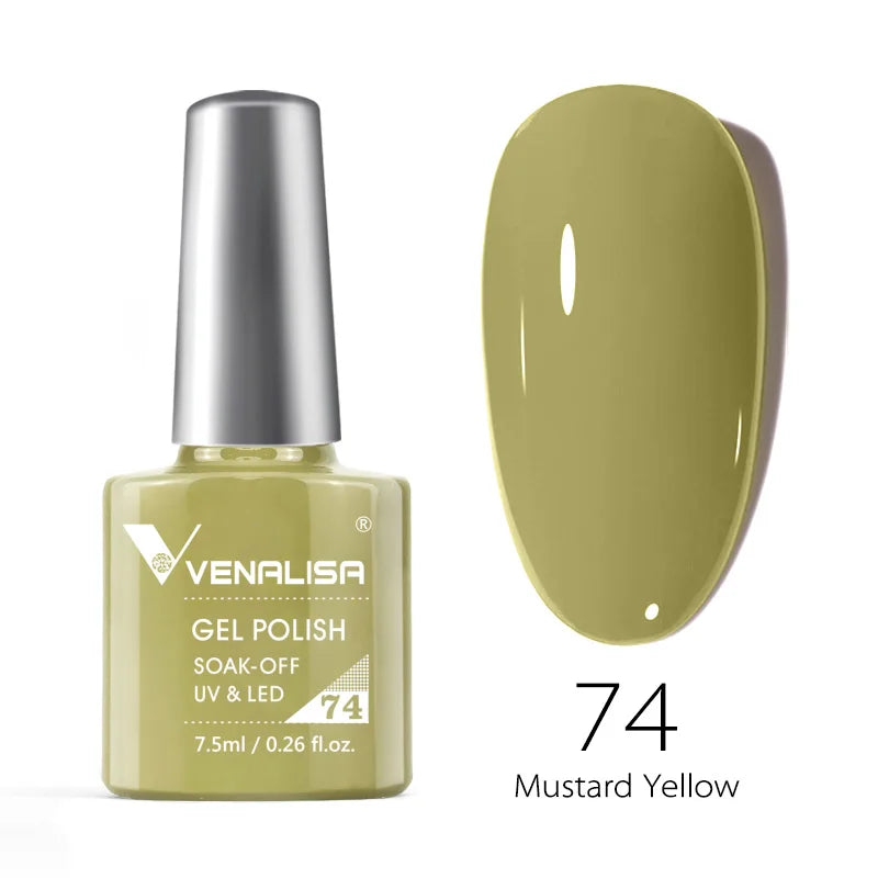 Esmalte de Gel Venalisa Soak Off — Cobertura Total 7.5ml