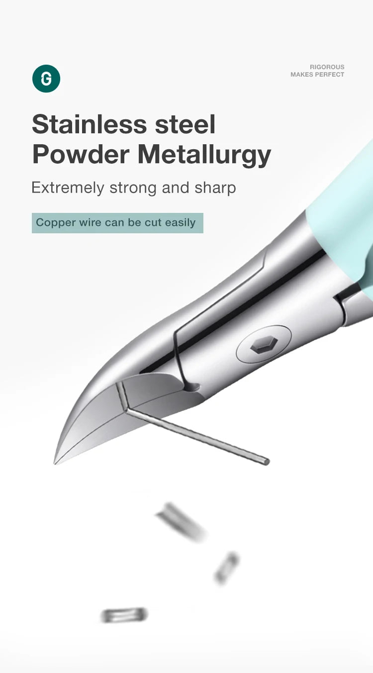 Cortaúñas Profesional MR.GREEN — Acero Inoxidable para Uñas Encarnadas