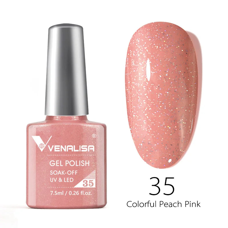 Esmalte de Gel Venalisa Soak Off — Cobertura Total 7.5ml