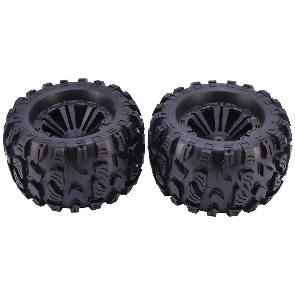 4PCS 12mm Hub 1/10 Tyre Wheel – 120mm / 125mm / 130mm Monster Truck / Buggy RC Car Crawler Compatible Traxxas SCX10