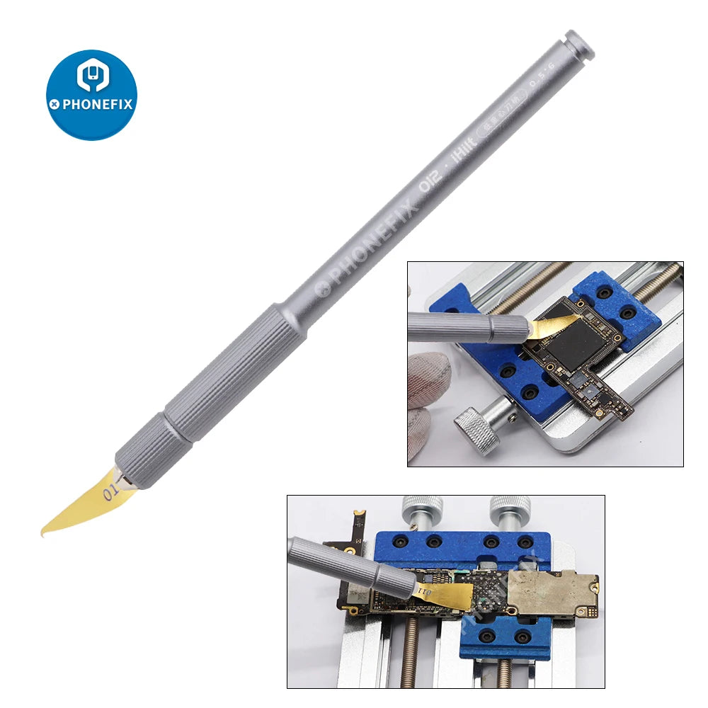 Qianli 007/008/009 Set de Cuchillas de Precisión – Herramientas para Limpieza de CPU, Placas Base y Chips BGA