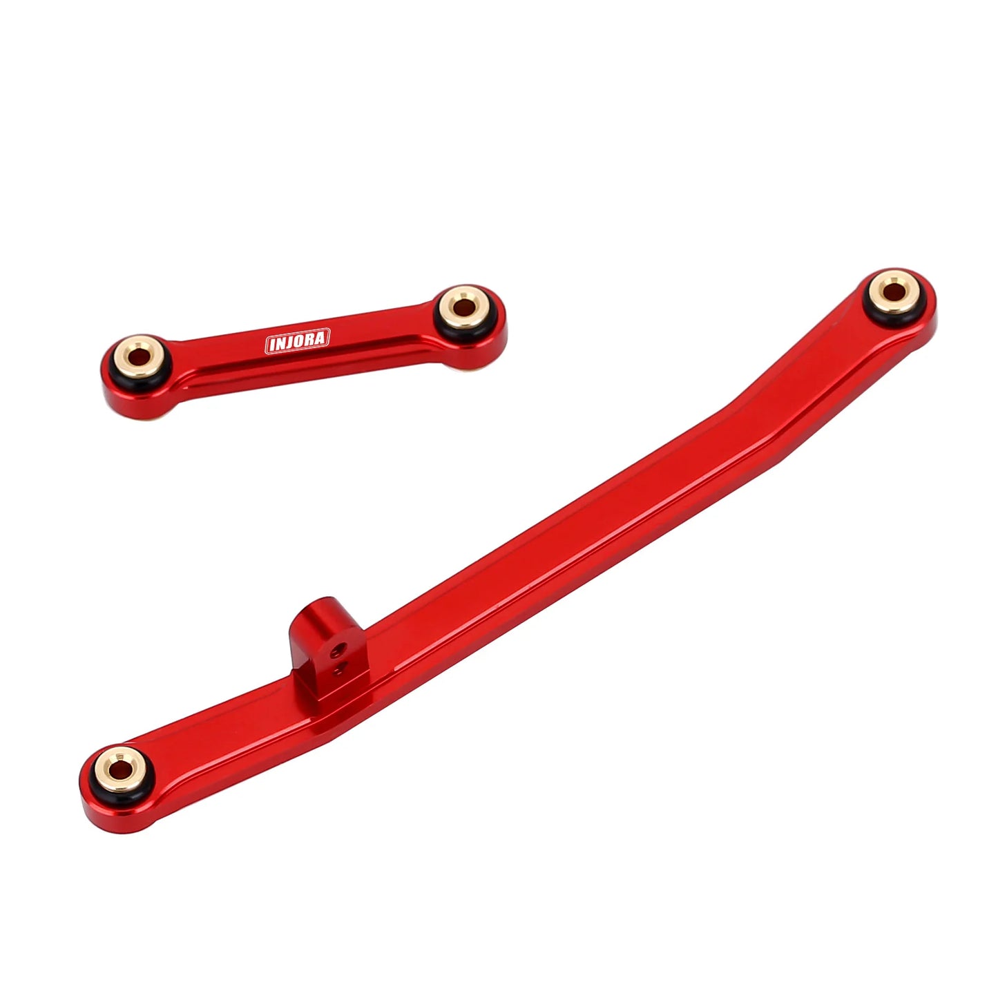 INJORA Piezas de Actualización RC Crawler – Counterweight, Steering Knuckles y Shock Cover para Axial SCX24