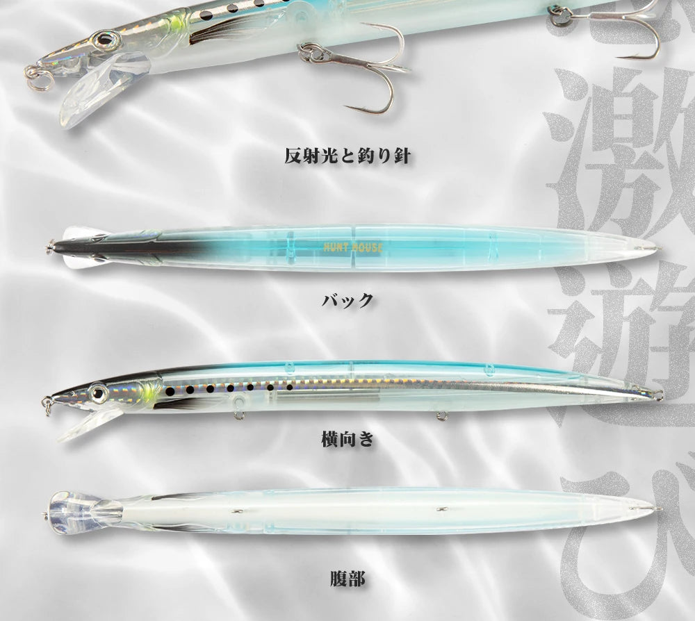 Señuelos Artificiales Hunthouse Sandeel Minnow — Jerkbait y Wobbler