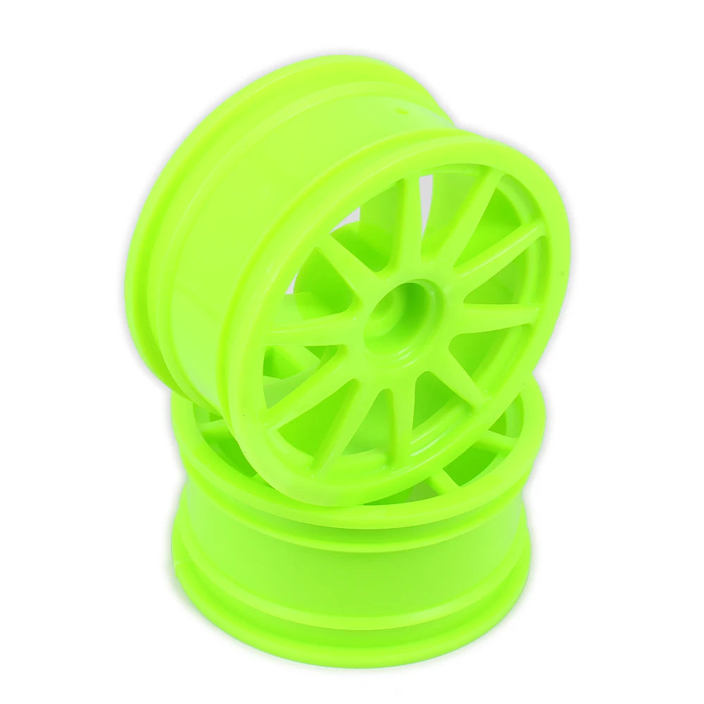 Neumáticos RC 1/10 63mm (+esponja) con Llanta 52mm – Compatible HSP HPI