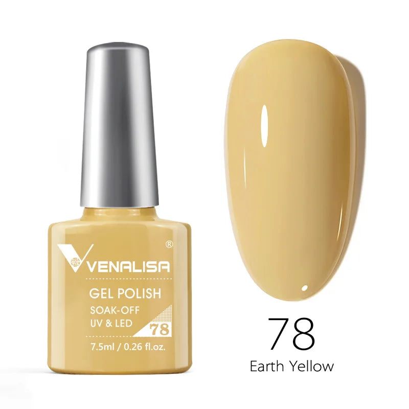 Esmalte de Gel Venalisa Soak Off — Cobertura Total 7.5ml