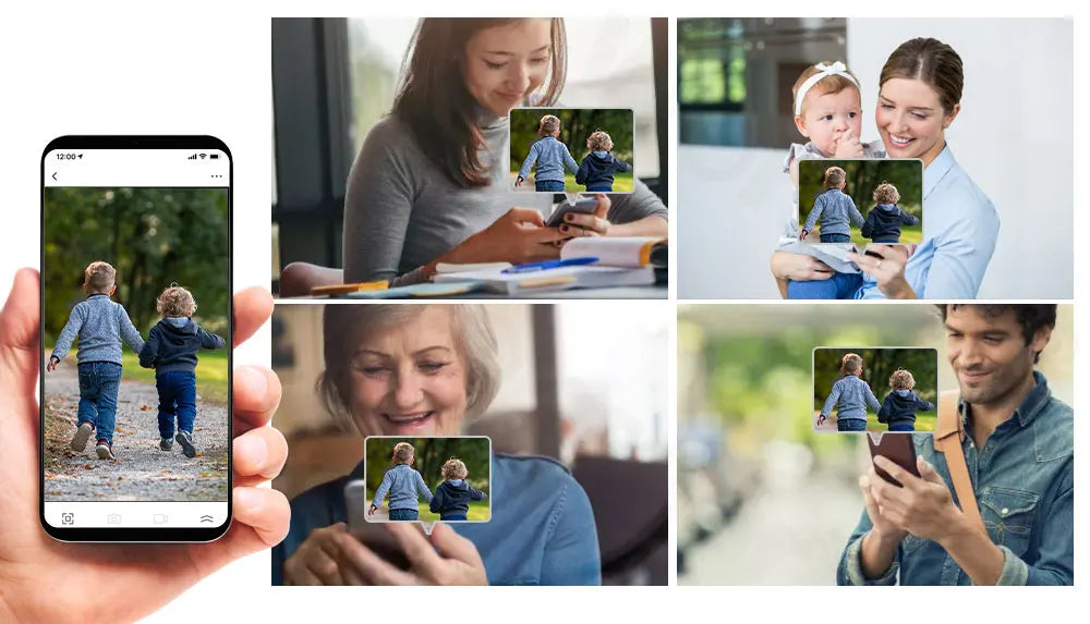 Cámara IP PTZ 4K 8MP WiFi con Doble Lente y Pantalla Dual — Seguridad Exterior HD