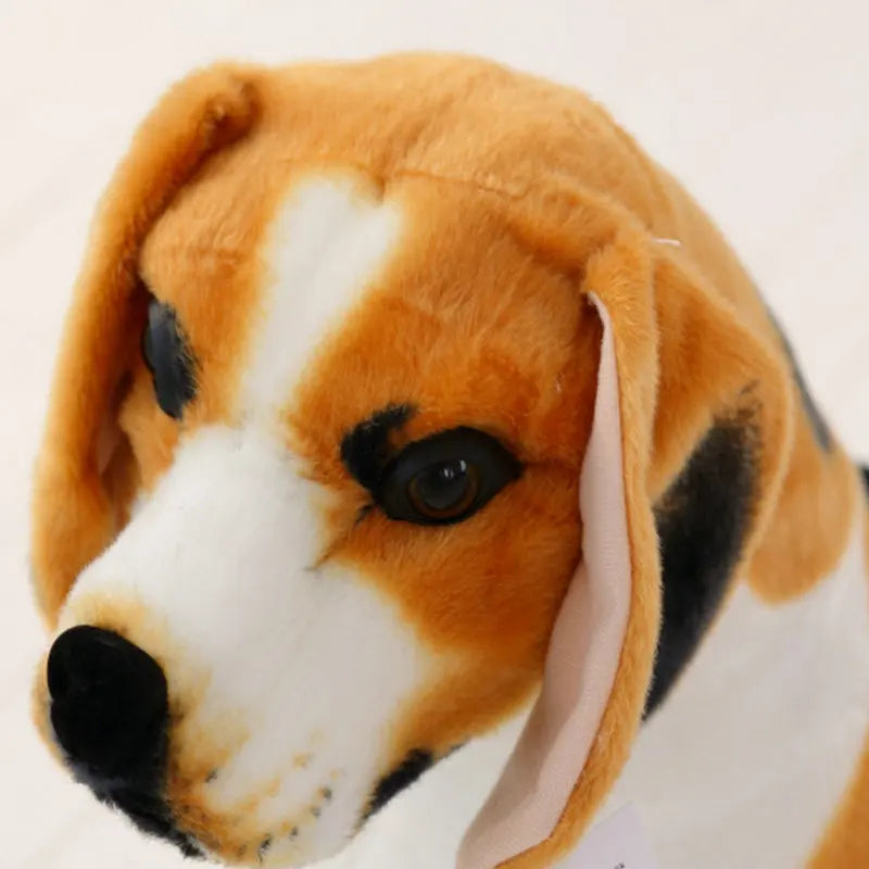 Peluche Realista de Perro Dálmata — Suave Juguete Decorativo y Regalo Infantil