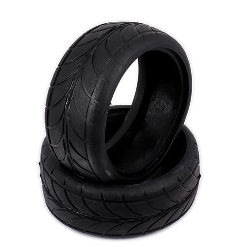 Neumáticos RC 1/10 63mm (+esponja) con Llanta 52mm – Compatible HSP HPI