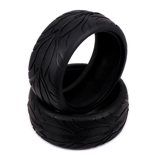 Neumáticos RC 1/10 63mm (+esponja) con Llanta 52mm – Compatible HSP HPI