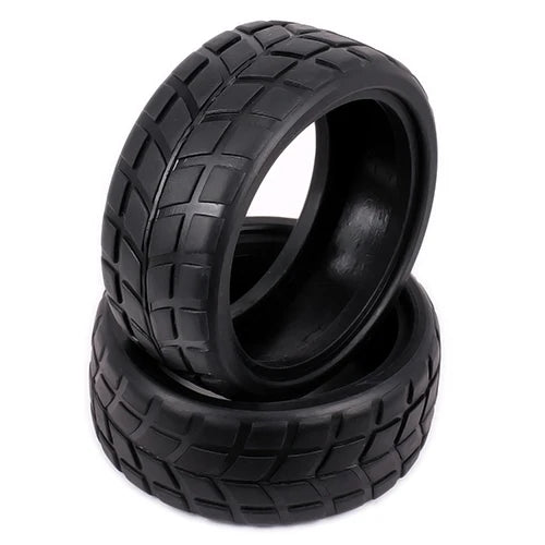 Neumáticos RC 1/10 63mm (+esponja) con Llanta 52mm – Compatible HSP HPI