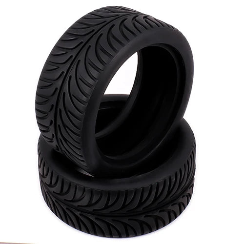 Neumáticos RC 1/10 63mm (+esponja) con Llanta 52mm – Compatible HSP HPI