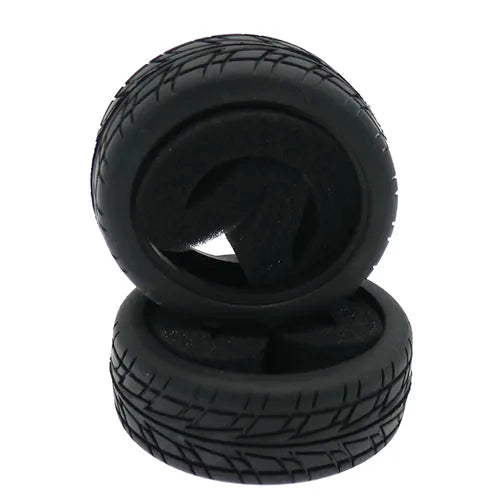 Neumáticos RC 1/10 63mm (+esponja) con Llanta 52mm – Compatible HSP HPI