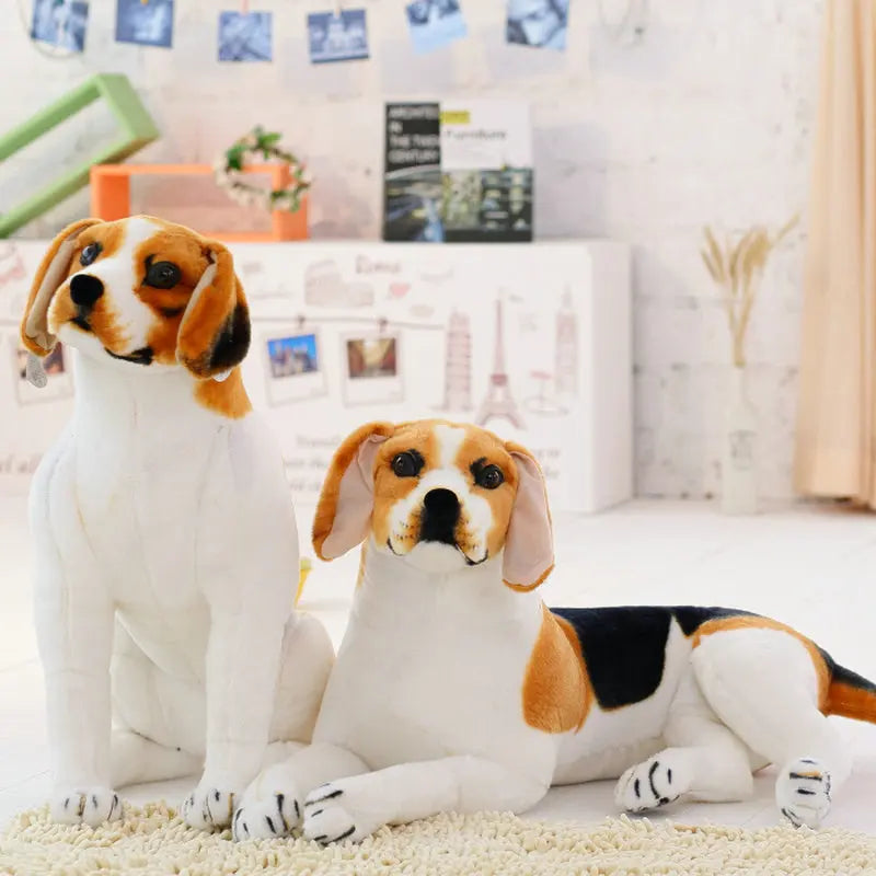 Peluche Realista de Perro Dálmata — Suave Juguete Decorativo y Regalo Infantil