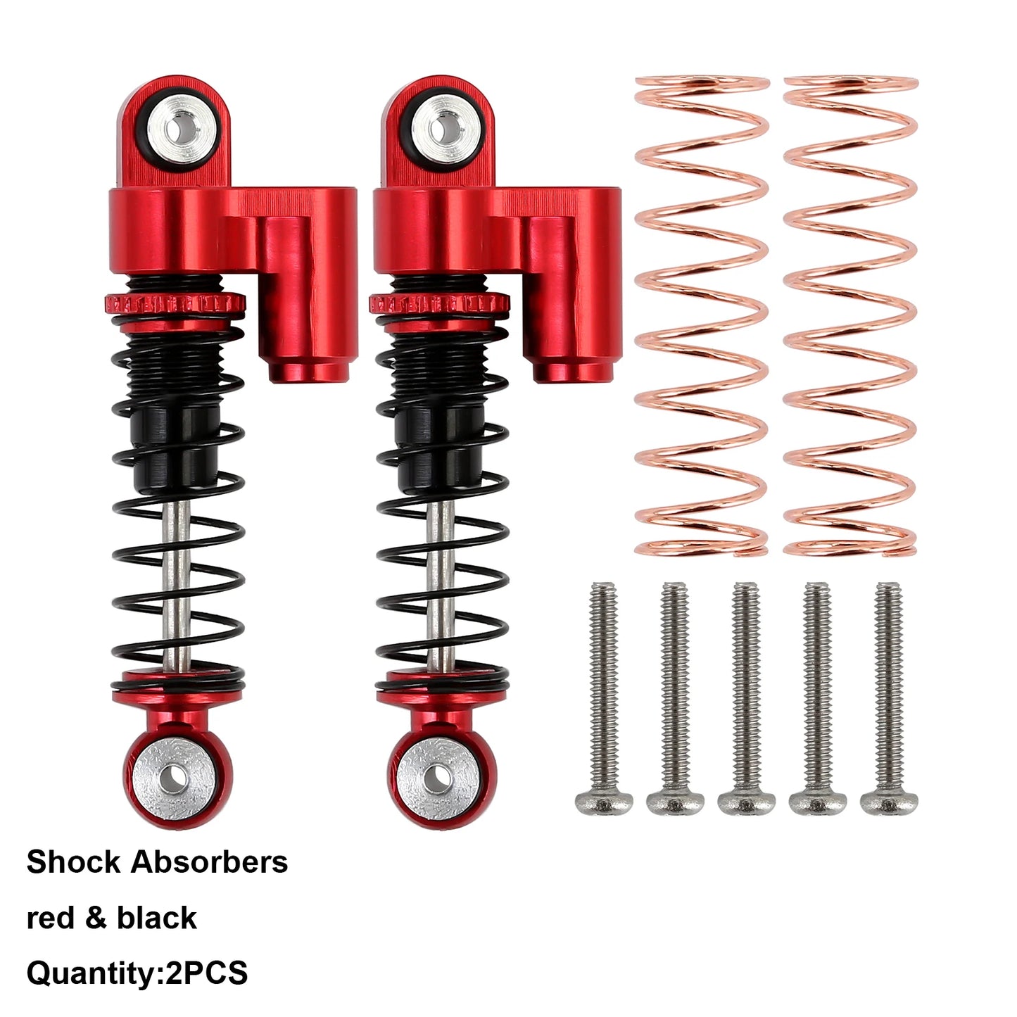 INJORA Piezas de Actualización RC Crawler – Counterweight, Steering Knuckles y Shock Cover para Axial SCX24