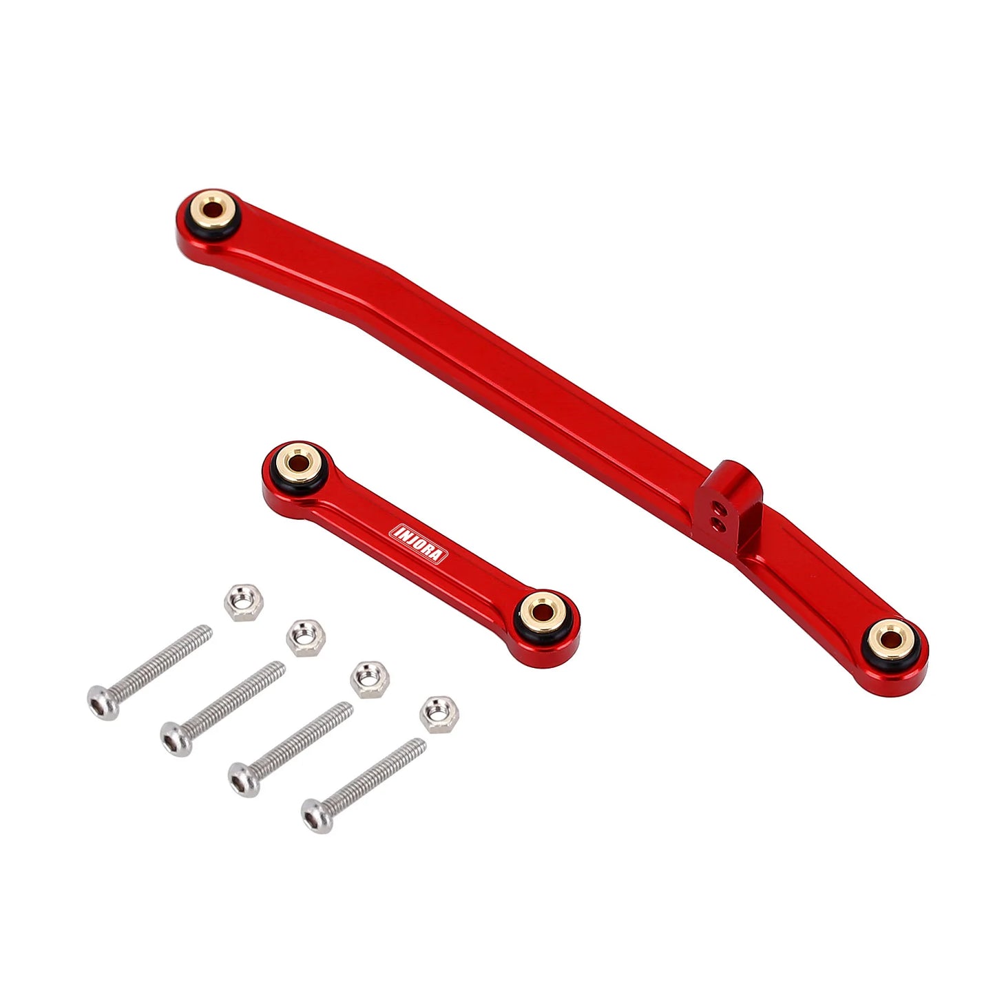 INJORA Piezas de Actualización RC Crawler – Counterweight, Steering Knuckles y Shock Cover para Axial SCX24