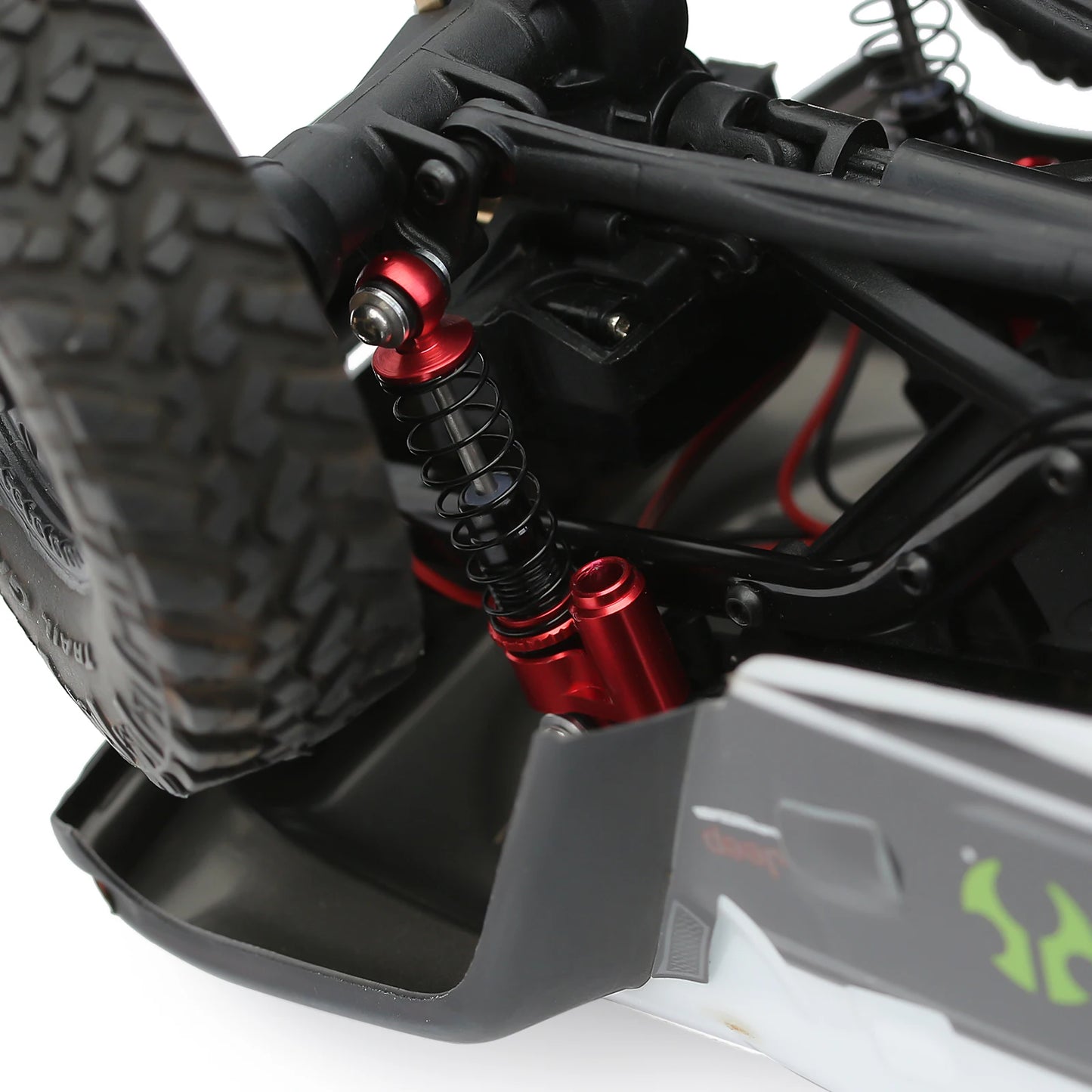 INJORA Piezas de Actualización RC Crawler – Counterweight, Steering Knuckles y Shock Cover para Axial SCX24