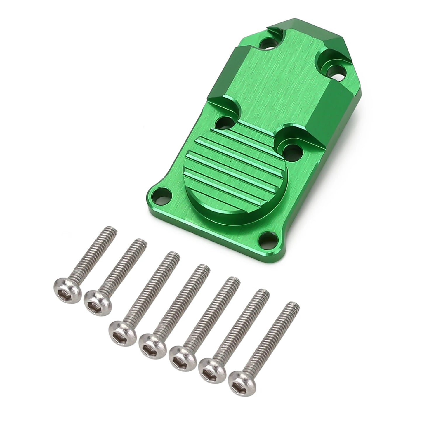INJORA Piezas de Actualización RC Crawler – Counterweight, Steering Knuckles y Shock Cover para Axial SCX24