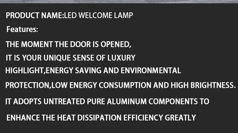 Luces LED Proyector para Puerta Audi — 2/4 Pcs, Logo HD para A3, A4, A5, A6, Q5 y Más