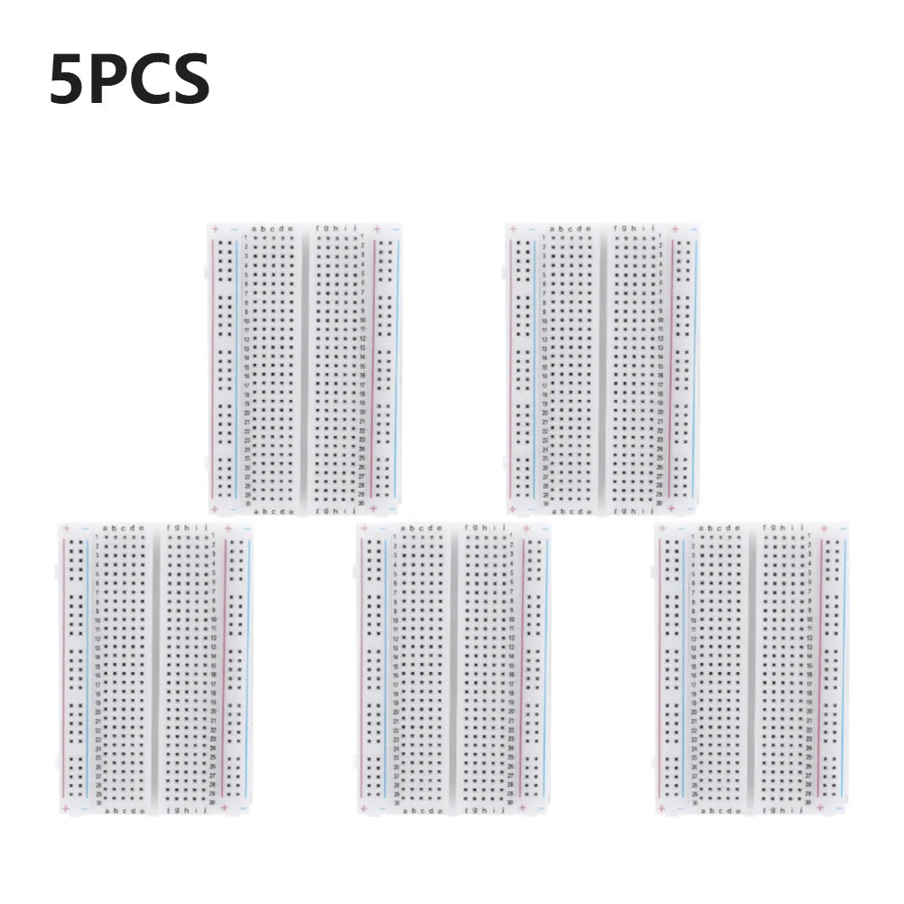 Protoboard Universal 400 Puntos Sin Soldadura – Mini Placa de Pruebas para Electrónica y Robots DIY
