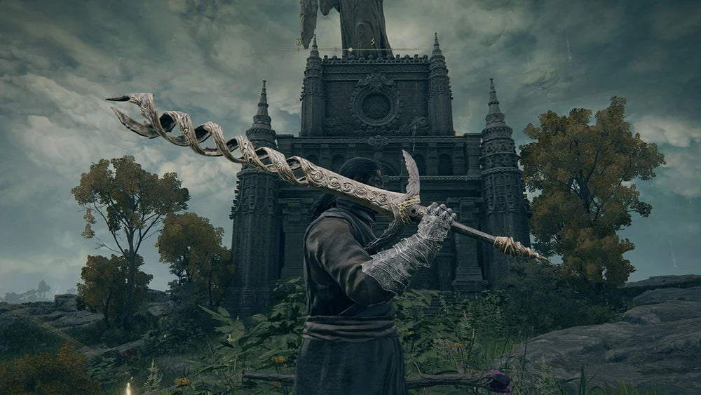 Llavero Espada Luna Oscura — Mini Sword Elden Ring Ranni Moonveil