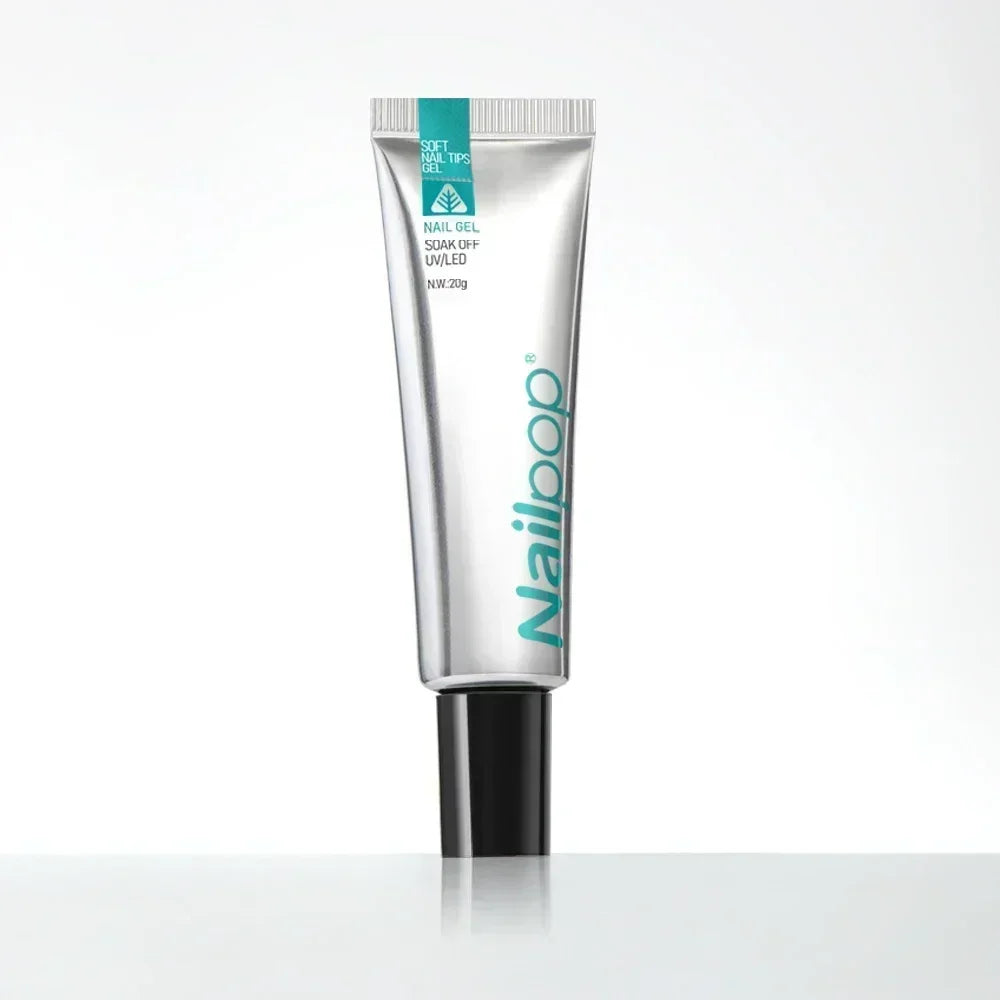 egamento Profesional Nailpop Pro Soft — Adhesivo Gel UV para Uñas Postizas