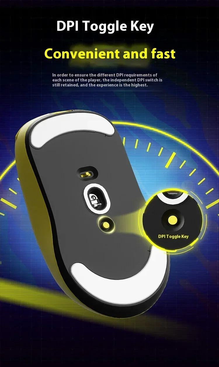 Scyrox V8 Mouse Dual Mode – Gaming 8K Low Latency Ligero y Personalizable para PC