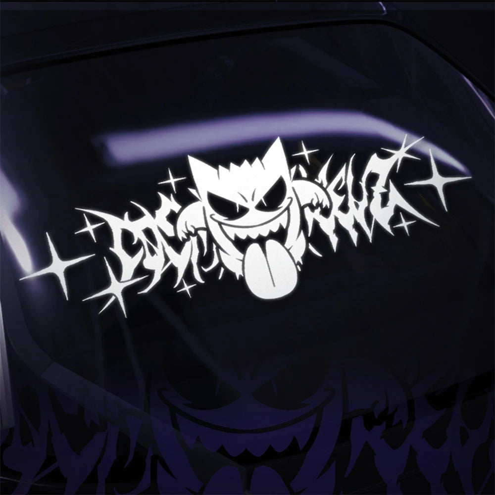 Pegatinas JDM para Coche — Drift, Stance y Anime Vinyl Decorativo para Ventanas y Carrocería