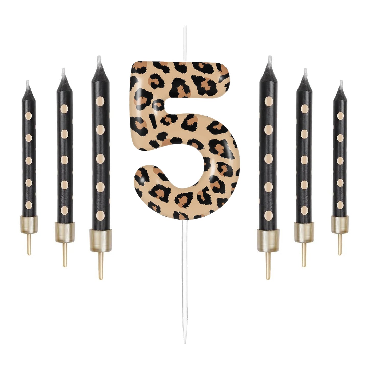 Velas Temáticas de Autos de Carreras para Cumpleaños – Set de 7 Piezas