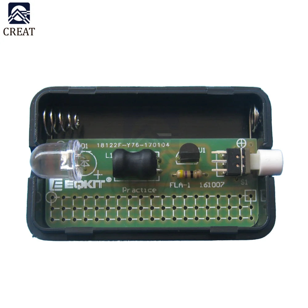 Kit DIY Linterna Simple FLA-1 1.5V – Práctica de Soldadura Electrónica