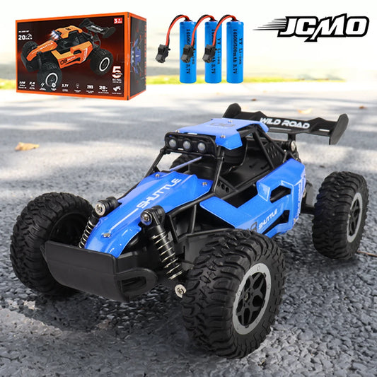 RC Car 1:16 2WD – Coche RC Off-Road con LED, Alta Velocidad 20KM/H para Niños