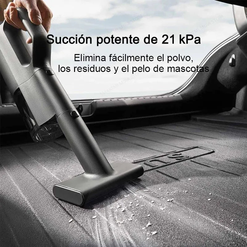 Aspiradora de Coche XIAOMI MIJIA — 21kPa, Batería 2400mAh, USB-C
