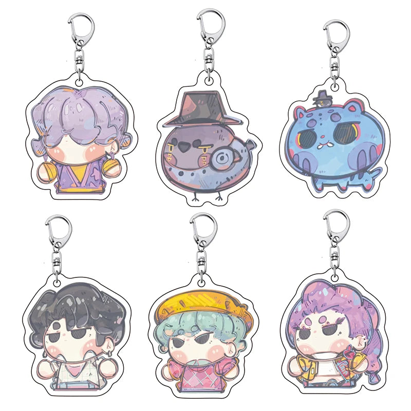 Llavero K-Pop Demon Hunter — Accesorios de Fiesta y Regalo para Fans