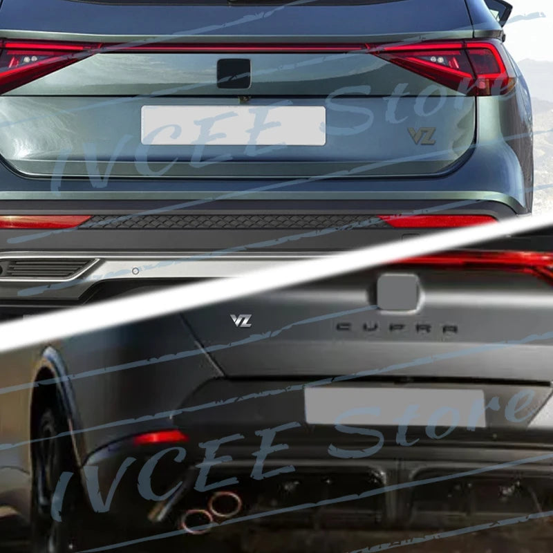 Emblema Metálico VZ/VZ5 para Maletero – Seat Arona, Altea, León, Ibiza, Ateca, Cupra y Alhambra