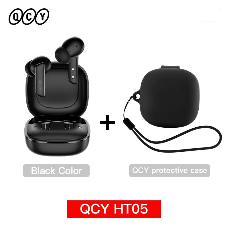 Auriculares Inalámbricos QCY HT05 ANC – Bluetooth 5.2, Cancelación de Ruido 40dB