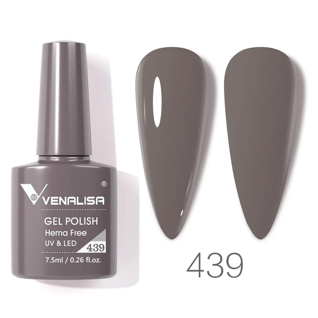 Esmalte de Gel Venalisa Milky White — Cobertura Completa UV/LED