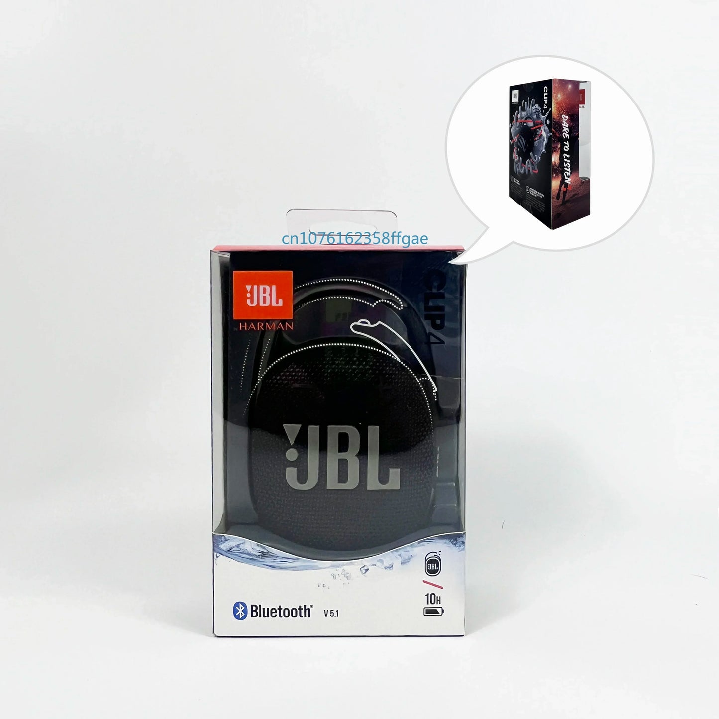 Altavoz Bluetooth Portátil JBL Clip 4 Original — Mini Altavoz IP67 Resistente al Agua y Polvo