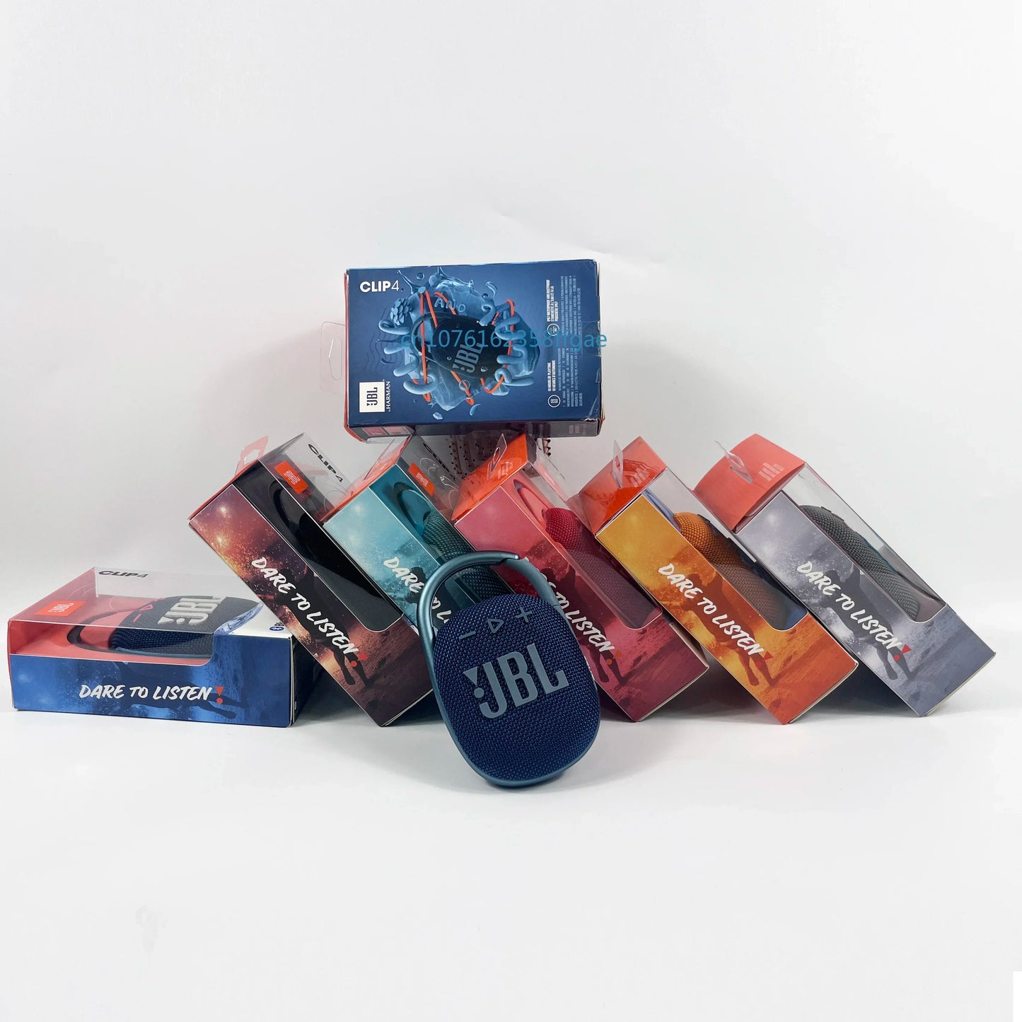 Altavoz Bluetooth Portátil JBL Clip 4 Original — Mini Altavoz IP67 Resistente al Agua y Polvo