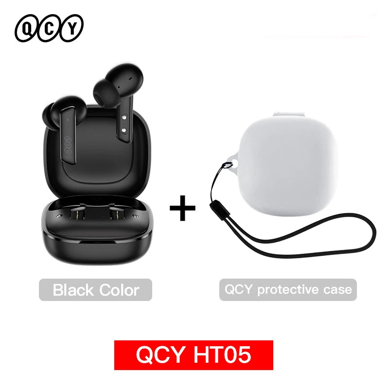 Auriculares Inalámbricos QCY HT05 ANC – Bluetooth 5.2, Cancelación de Ruido 40dB