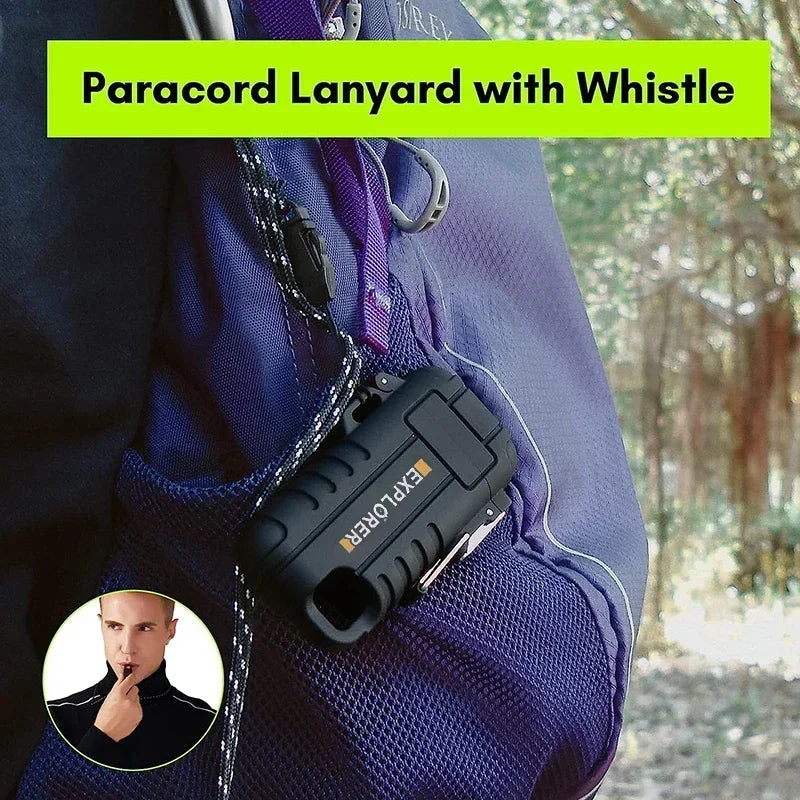 Encendedor Eléctrico de Doble Arco Plasma – Recargable e Impermeable