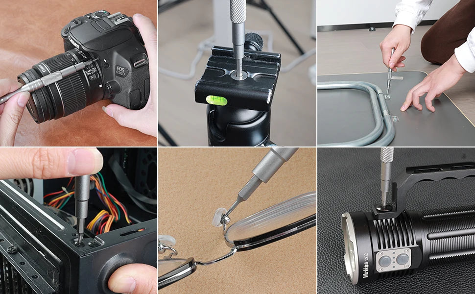 Kit de Destornilladores de Precisión 128 en 1 con Eje Magnético Flexible – Herramientas Profesionales para Reparación de PC, iPhone, Reloj y Cámara