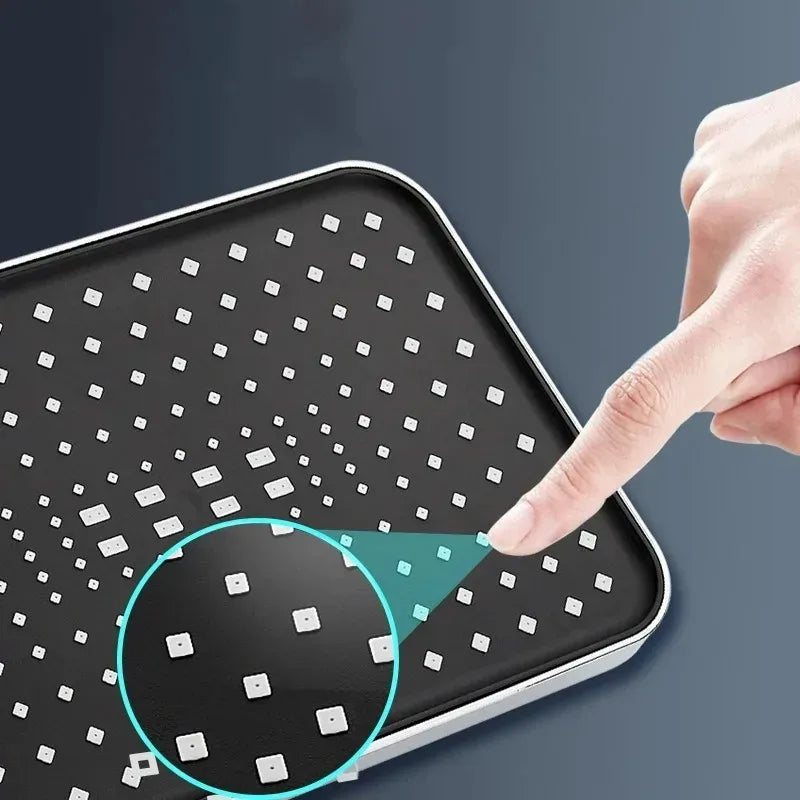 Rociador de Ducha Tipo Lluvia de 14" – Alta Presión