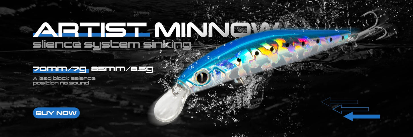 Señuelos Artificiales Hunthouse Sandeel Minnow — Jerkbait y Wobbler