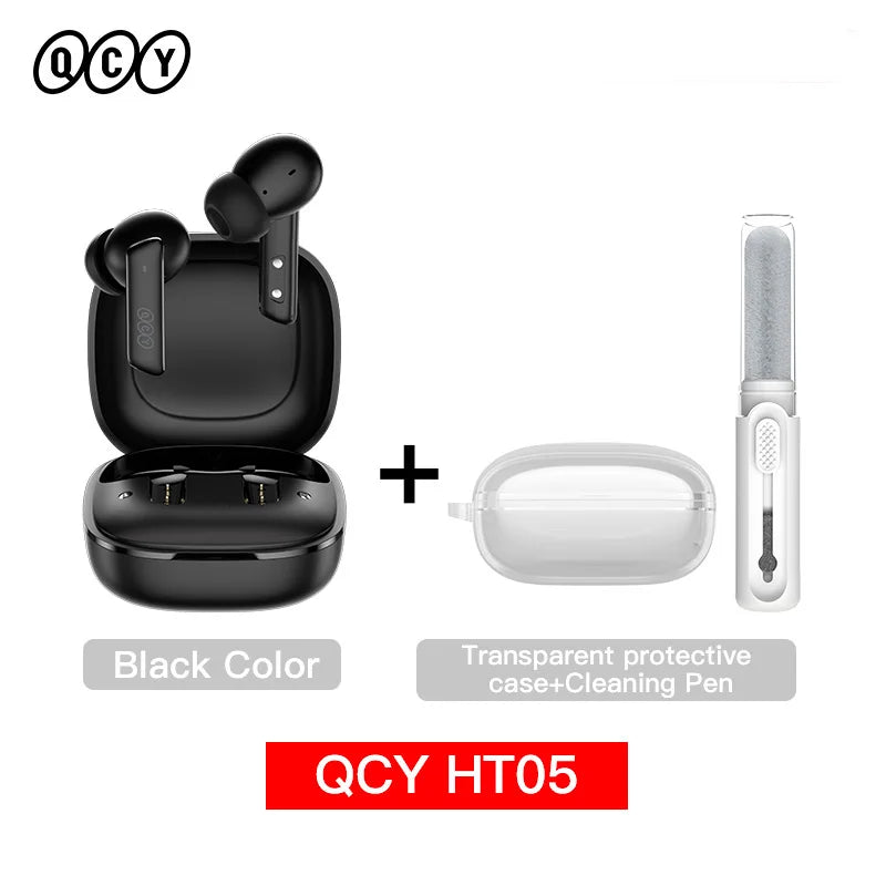 Auriculares Inalámbricos QCY HT05 ANC – Bluetooth 5.2, Cancelación de Ruido 40dB