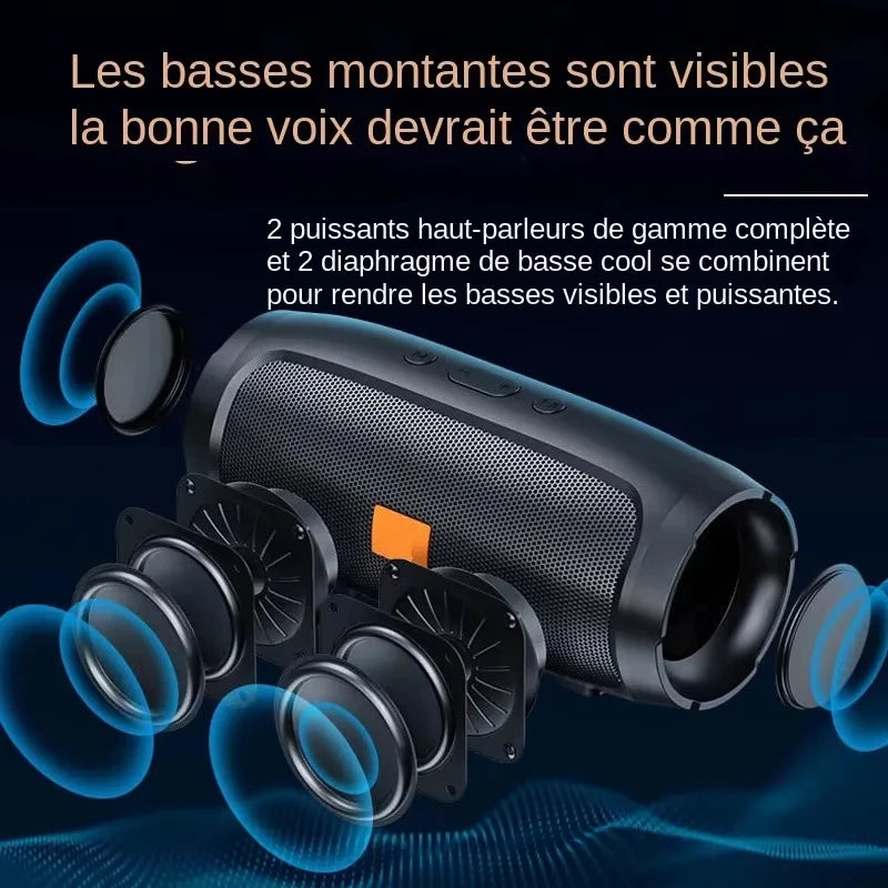 Altavoz Bluetooth Portátil Xiaomi 2025 — Sonido Hi-Fi Inalámbrico, Resistente al Agua y Ideal para Exteriores